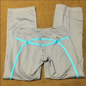 Reposh lululemon blue and gray stripped pants